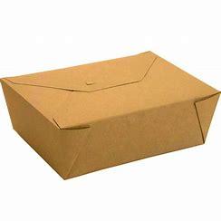 TAKE-OUT BOX #4 KRAFT 160PCS