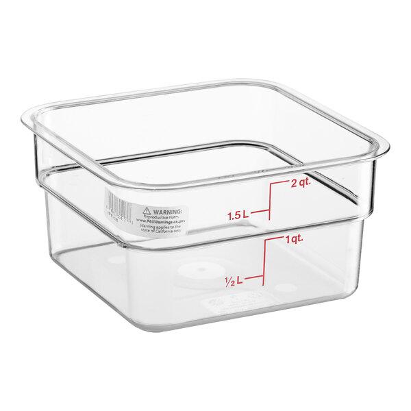 CAMSQUARE FOOD CONTAINER 2 QT