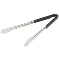 TONGS COATED HANDLE 16" BLACK