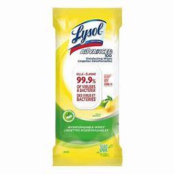 WIPES LYSOL 5PCS 100PCS