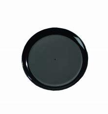 CATERING TRAY PLASTIC CLEAR 12" 50PCS