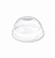 LID DOME WITH HOLE PET 10 X 100PCS