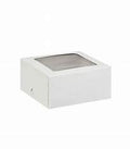 CAKE BOX 6X6X3 WITH WINDOW 200PCS