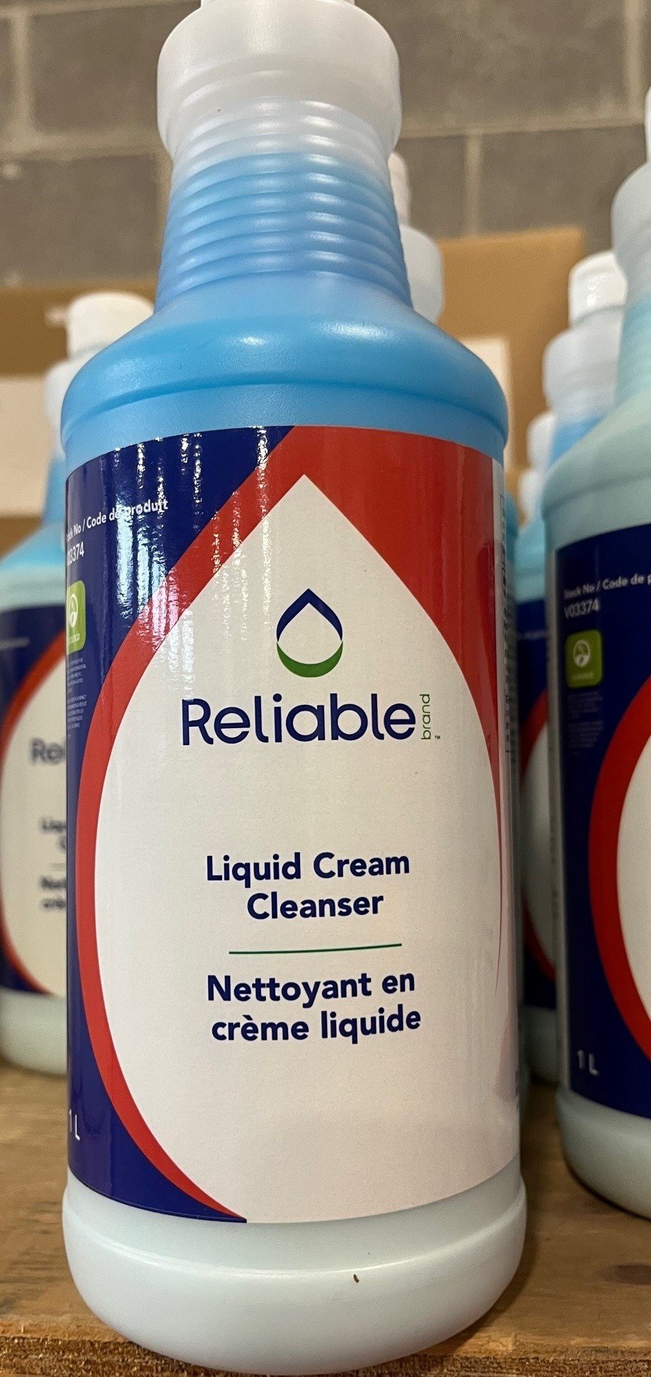 RELIABLE V03374 LIQUID CREAM CLEANSER 12X1L