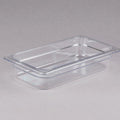 CAMWEAR FOOD PAN 1/3 SIZE 2-1/2" CLEAR