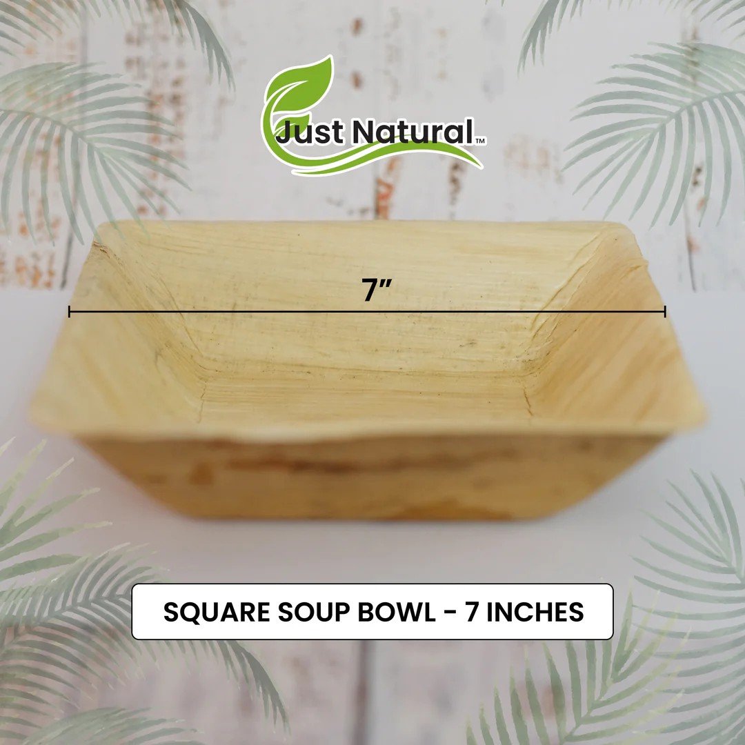 SQUARE BOWL 7IN 12X12PCS