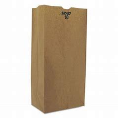 BAG PAPER #10 KRAFT 500PCS