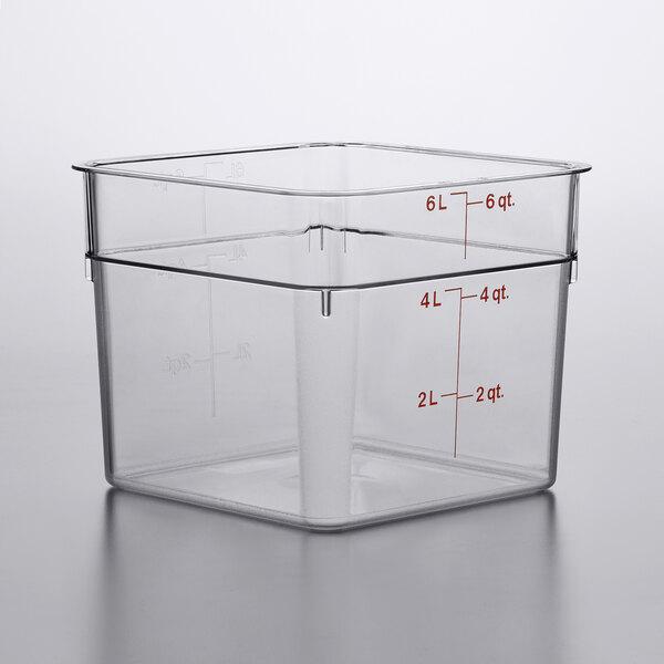 CAMSQUARE FOOD CONTAINER 6 QT