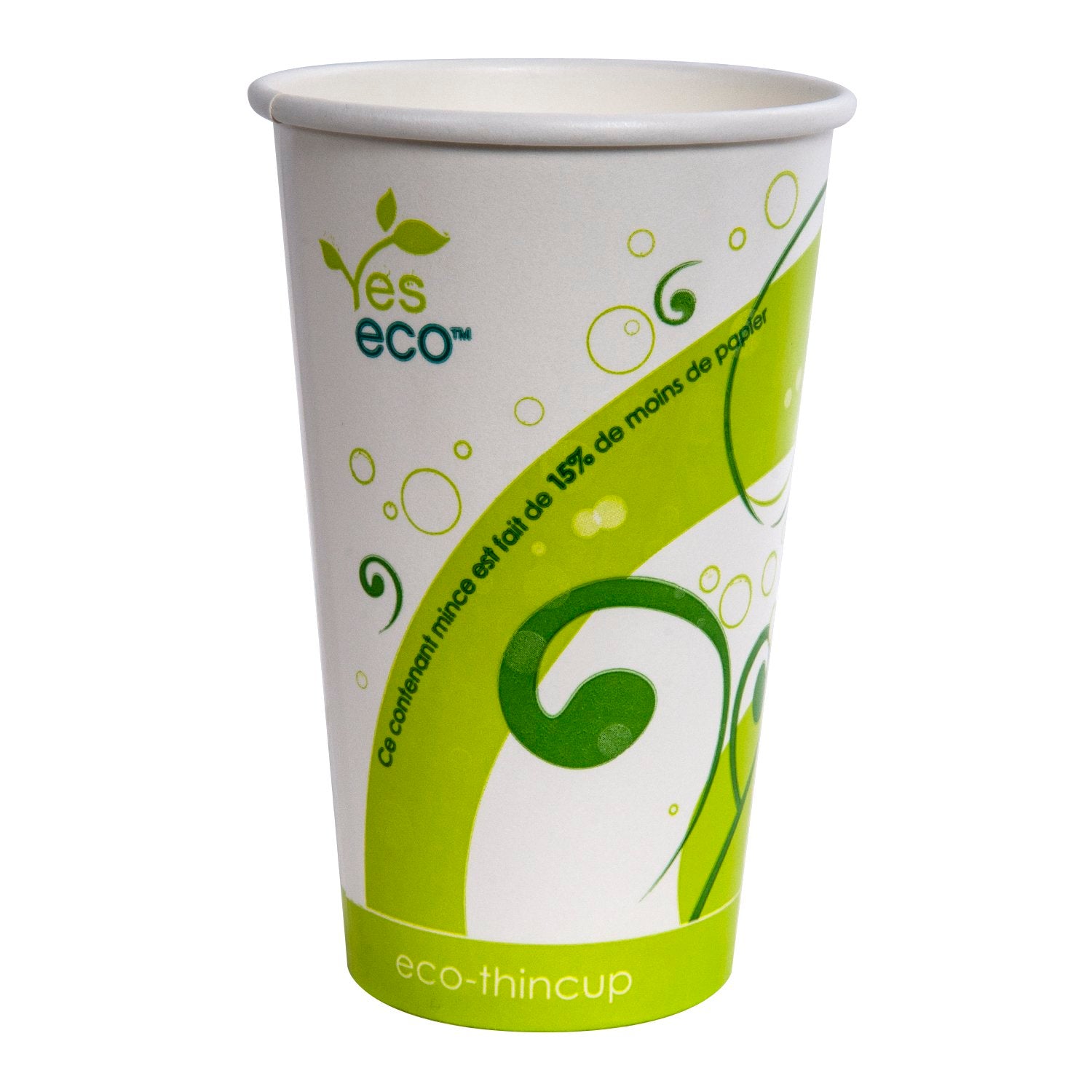 CUP COLD THINCUP COMPOSTABLE 16OZ 1000PCS