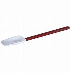 Spatula Spoon 16.3" High Heat, Silicone Blade
