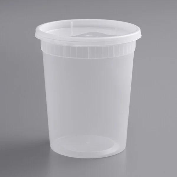 DELI CONTAINER COMBO HEAVY 32OZ 240 SETS