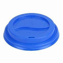 COFFEE LID DOME BLUE 10-24OZ 20X50PCS