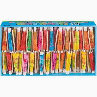 UMBRELLA TOOTHPICKS IN A BOX