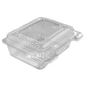 Hinged Container Plastic - 7 x 5 x 2 - 600 Pcs