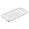 Hinged Container Plastic - Donut - 200 Pcs
