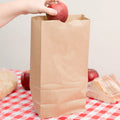 PAPER BAGS - KRAFT - 8lb - 500 pcs