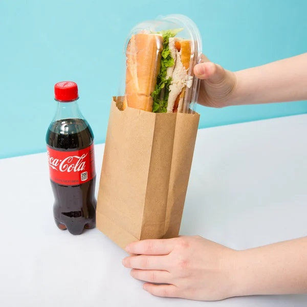 PAPER BAGS - KRAFT - 2lb - 500 pcs