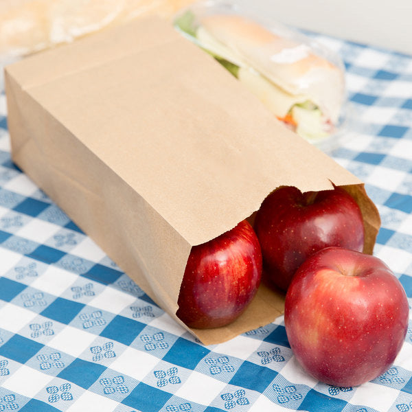 PAPER BAGS - KRAFT - 5lb - 500 pcs